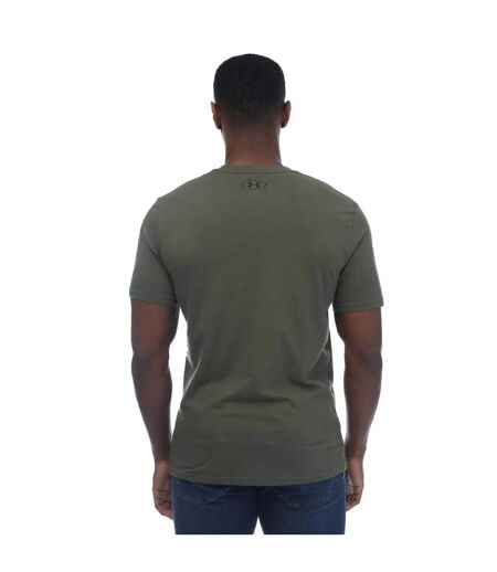 T-shirt manches courtes sportstyle homme vert Under Armour