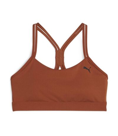 Brassière orange femme puma 4keeps - m