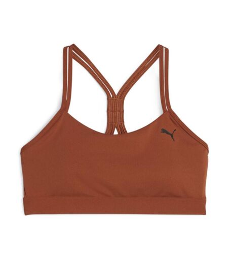 Brassière orange femme puma 4keeps - m
