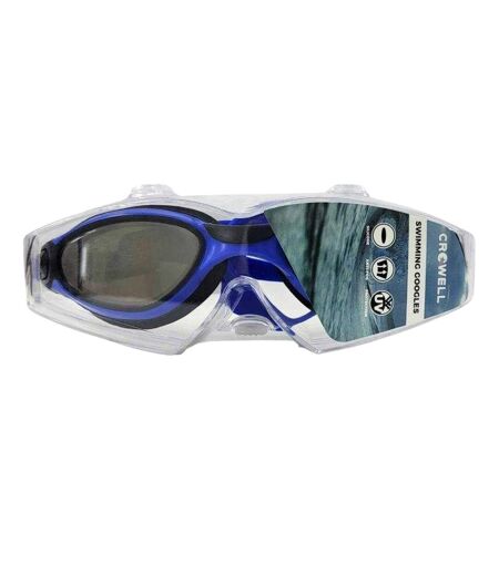 Lunettes De Natation Motif/style Miroir Vito Noir Bleu Crowell