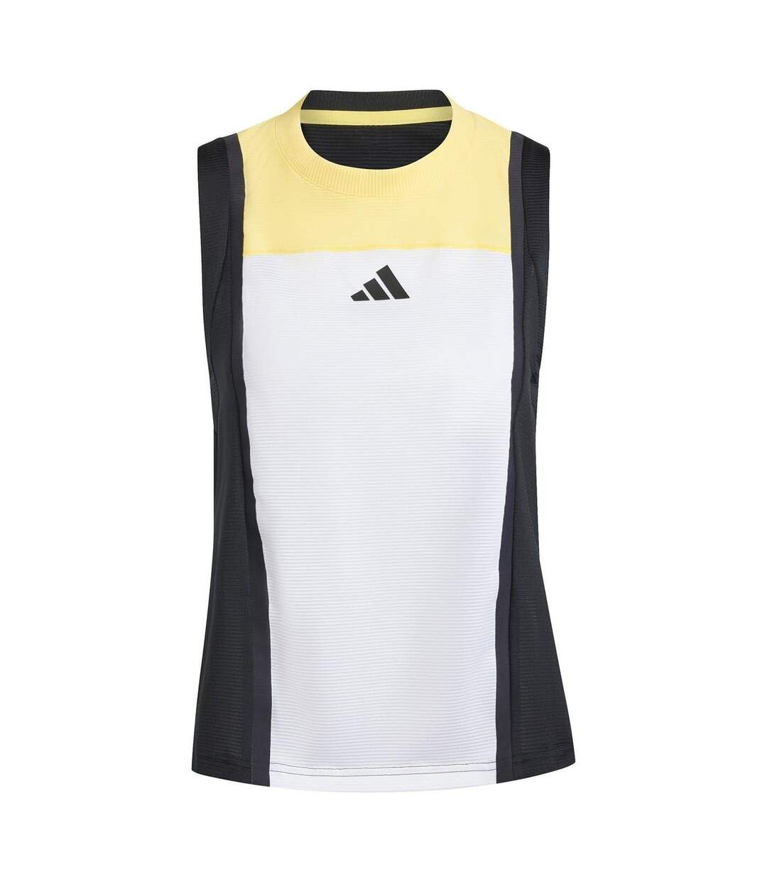 Débardeur Sans Manches Femme Blanc Noir Orange Adidas-2