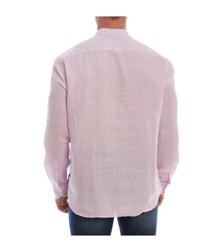 51SMGL Men's Long Sleeve Linen Shirt