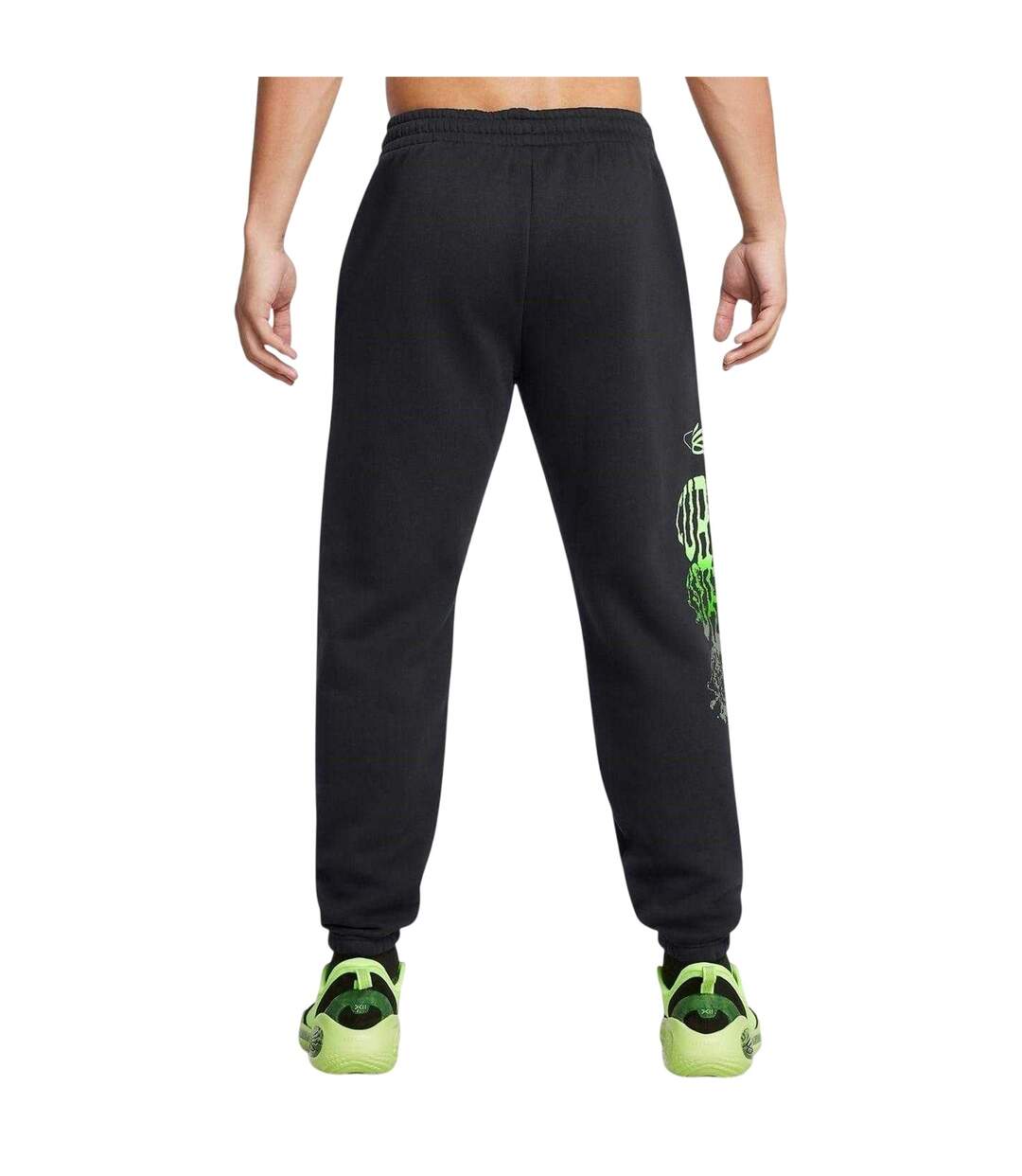 Mens Curry Joggers Black Green Under Armour-3