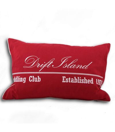 Riva Home Newport Beach Drift Island Cushion Cover (Bordeaux) (16 x 24 inch)