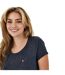 Womens/ladies Fullford Chest Pocket T-shirt Navy Jack Wills-4