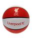 Liverpool FC - Ballon de basket (Blanc / Rouge) (Taille 7) - UTTA9667