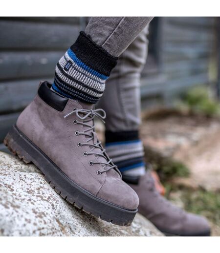 Mens Twist Patterned Thick Winter Warm Thermal Socks