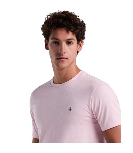 T-shirt Motif/style Logo Brodé Pete Homme Rose Original Penguin