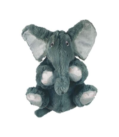 Comfort kiddos elephant plush dog toy 7in x 5in x 4.7in blue KONG