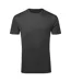 T-shirt Motif/style Texturé Homme Anthracite TriDri-1