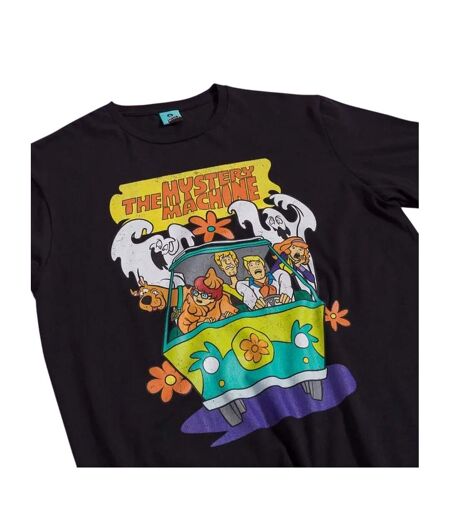 T-shirt The Mystery Machine Adulte Noir Scooby Doo