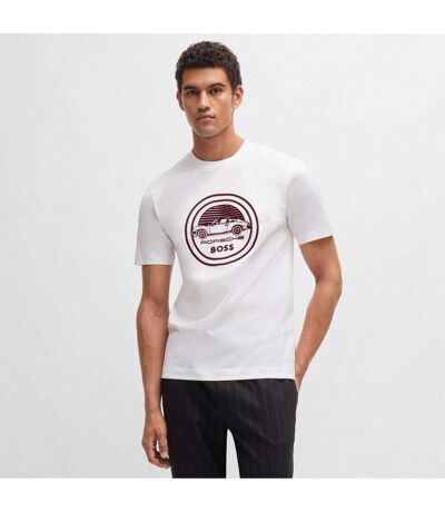 T-shirt Porsche Boss Homme Blanc Hugo Boss