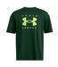 T-shirt Motif/style Logo Homme Vert Under Armour-2