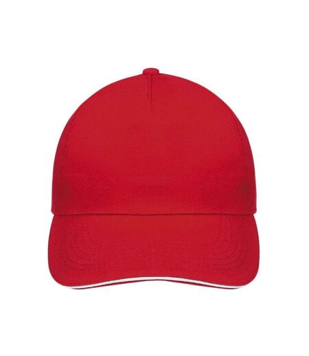 Casquette De Baseball Sunny Rouge Blanc SOLS