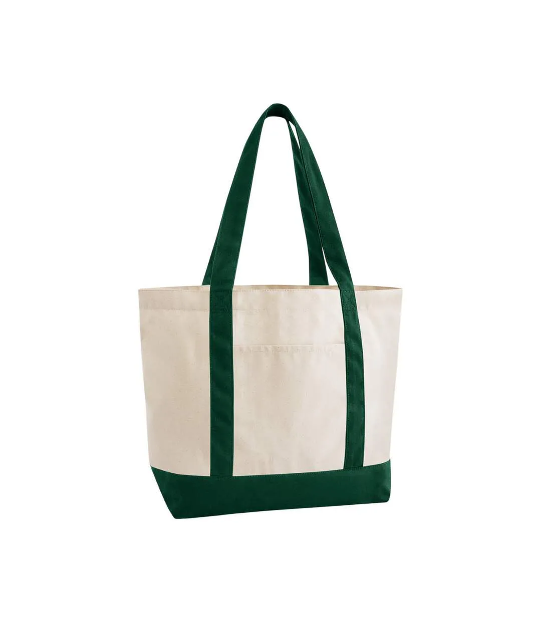 Tote Bag Earthaware Taille Unique Naturel Vert Bouteille Westford Mill-1