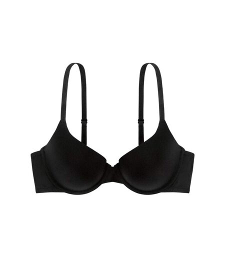 Womens/ladies Underwired Bra Black Dorina