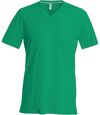 T-shirt manches courtes col V - K357 - vert kelly - homme