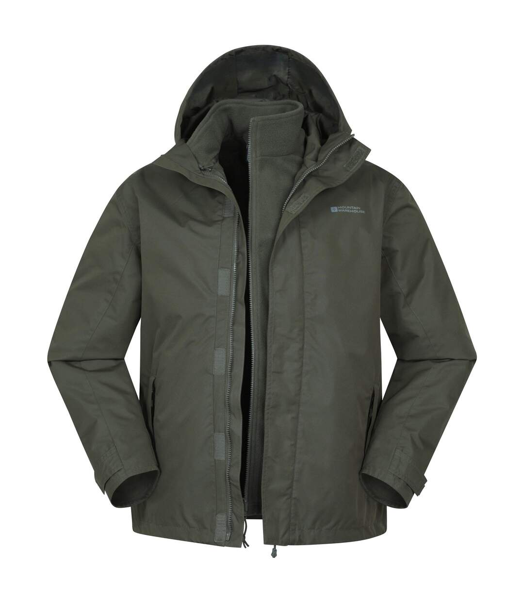 Veste Fell Homme Kaki Foncé Mountain Warehouse-1
