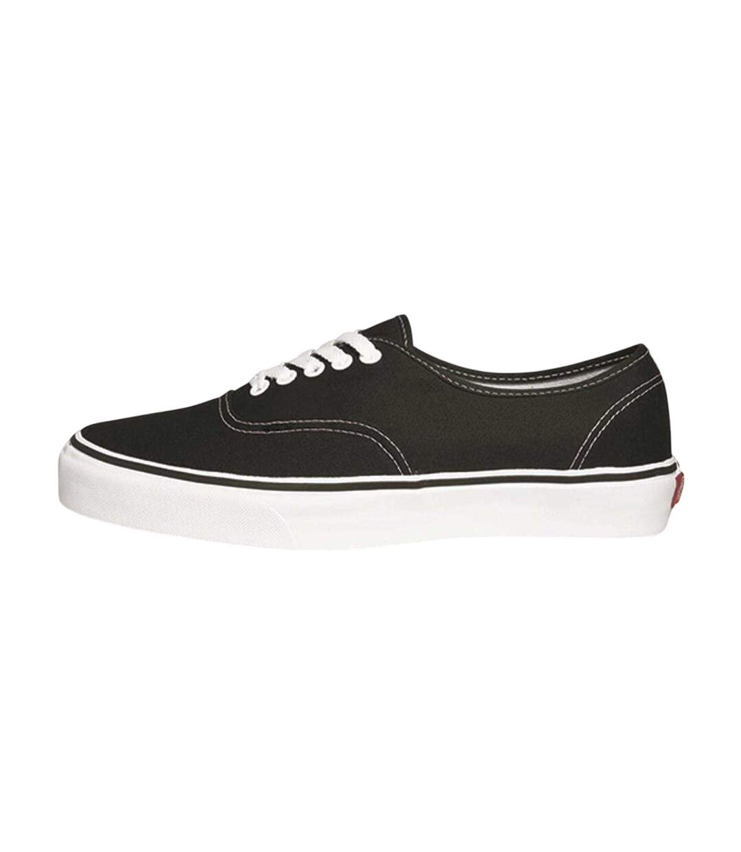 Baskets Authentic Femme Noir Blanc Vans-2