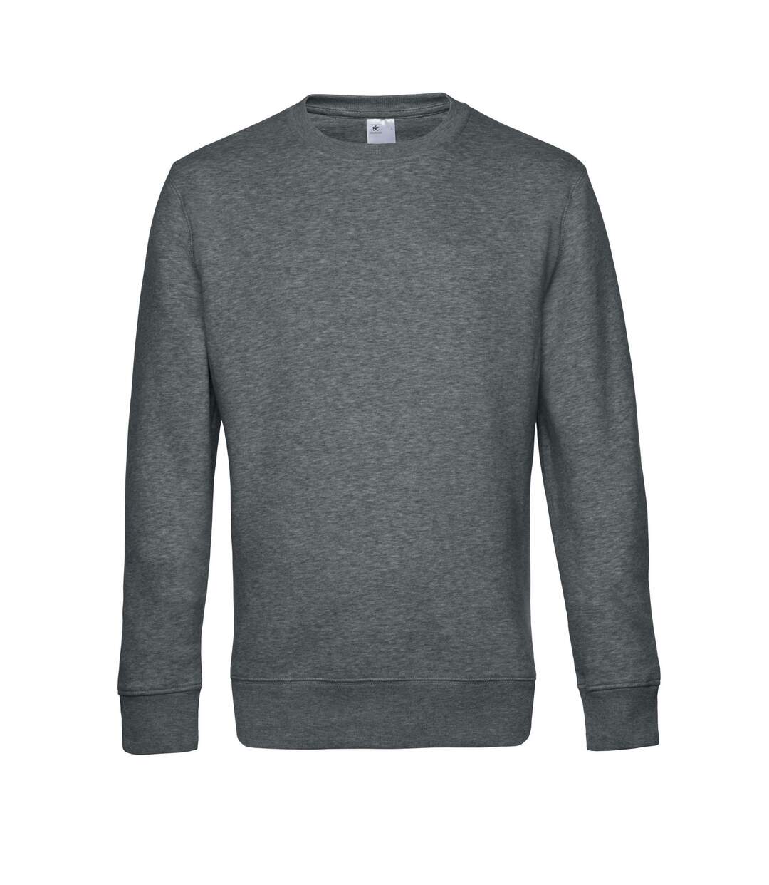 Pull king homme gris foncé chiné B&C