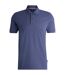 Mens Pallas Cotton Regular Polo Shirt Navy Boss-1