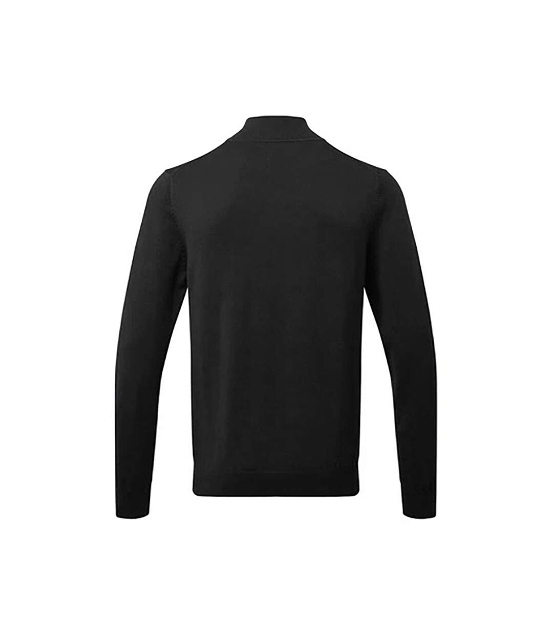 Asquith & Fox Mens Cotton Blend Zip Sweatshirt (Black) - UTRW6640