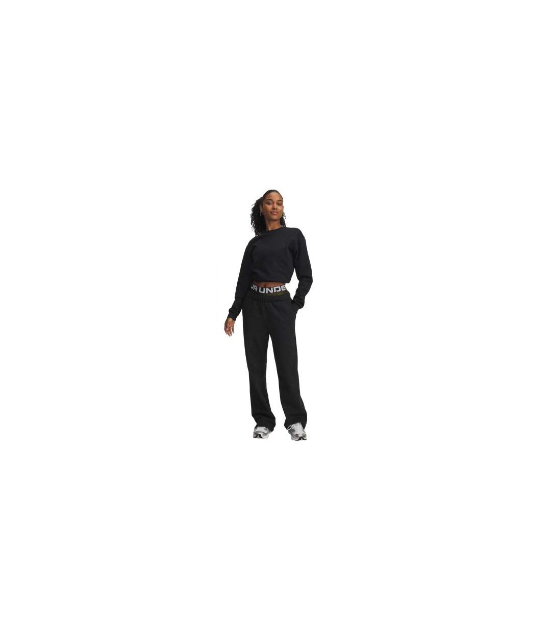 Pantalon De Survêtement Icon Vida Femme Noir Under Armour-1
