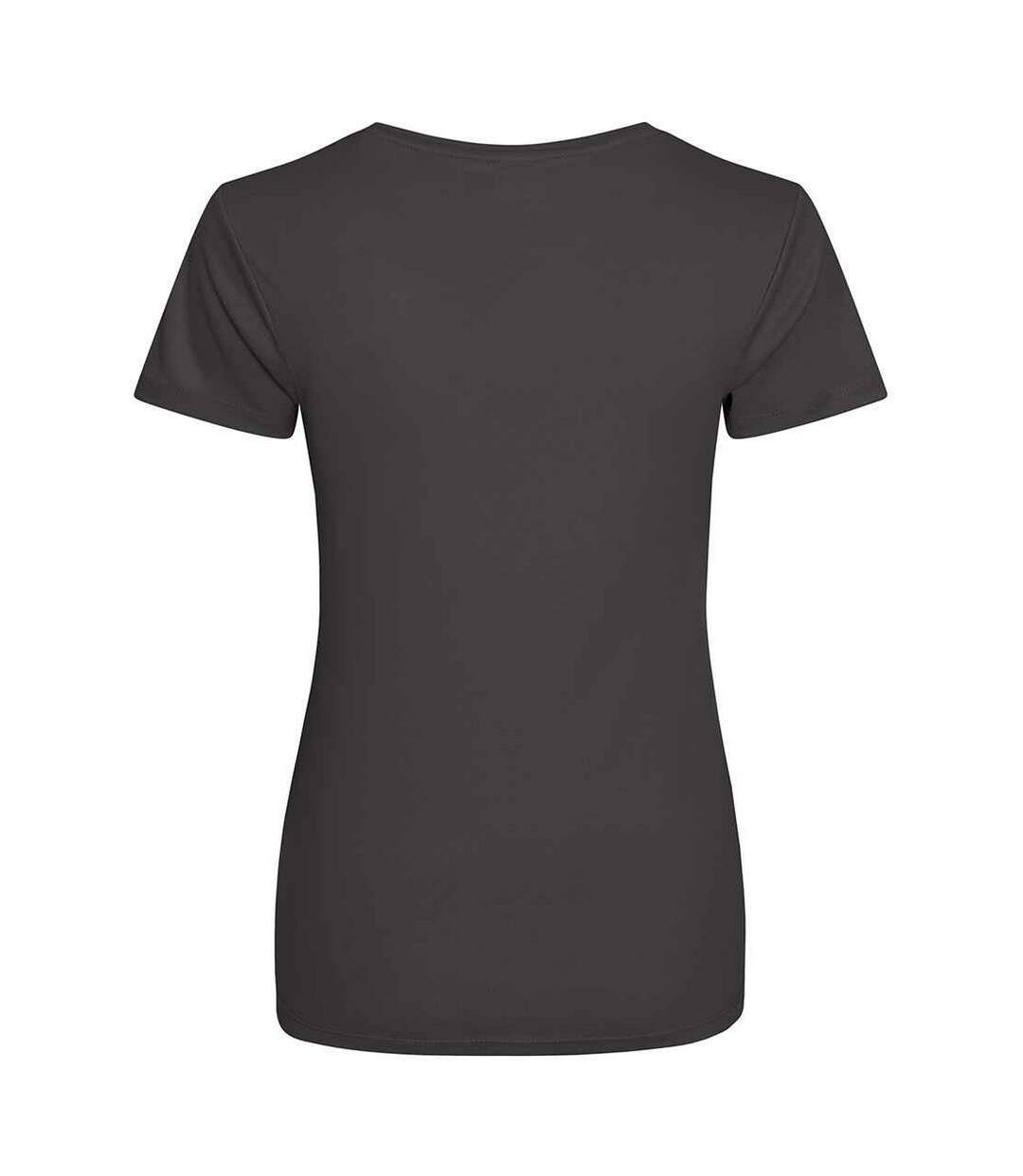 T-shirt de sport femme charbon AWDis-2