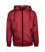 Veste Coupe-vent Adulte Bordeaux Noir Build Your Brand-2