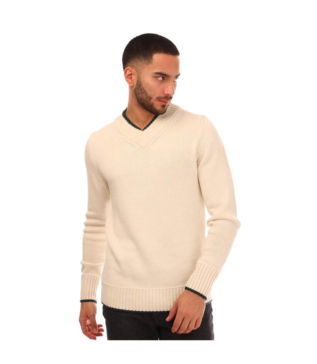 Mens Marzio Sweatshirt White Boss-2