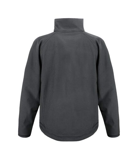 Result Mens 2 Layer Base Softshell Breathable Wind Resistant Jacket (Black) - UTBC864