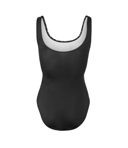 Womens/ladies Sacred Craft Scoopback One Piece Swimsuit Black Zoggs