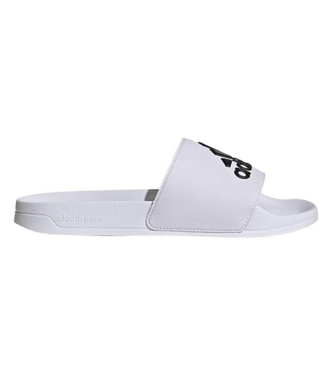 Claquettes Adilette Shower Homme Blanc Adidas-1