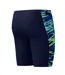 Mens Hyperboom Splice Patterned Mid Rise Jammer Shorts Navy Speedo-2