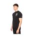 Mens Randolph Logo Casual T-shirt Black Duck And Cover-4