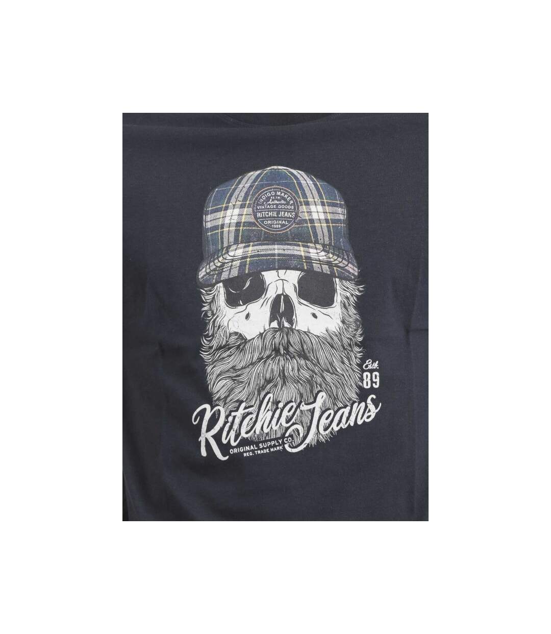 T-shirt col rond pur coton JUMAX-3