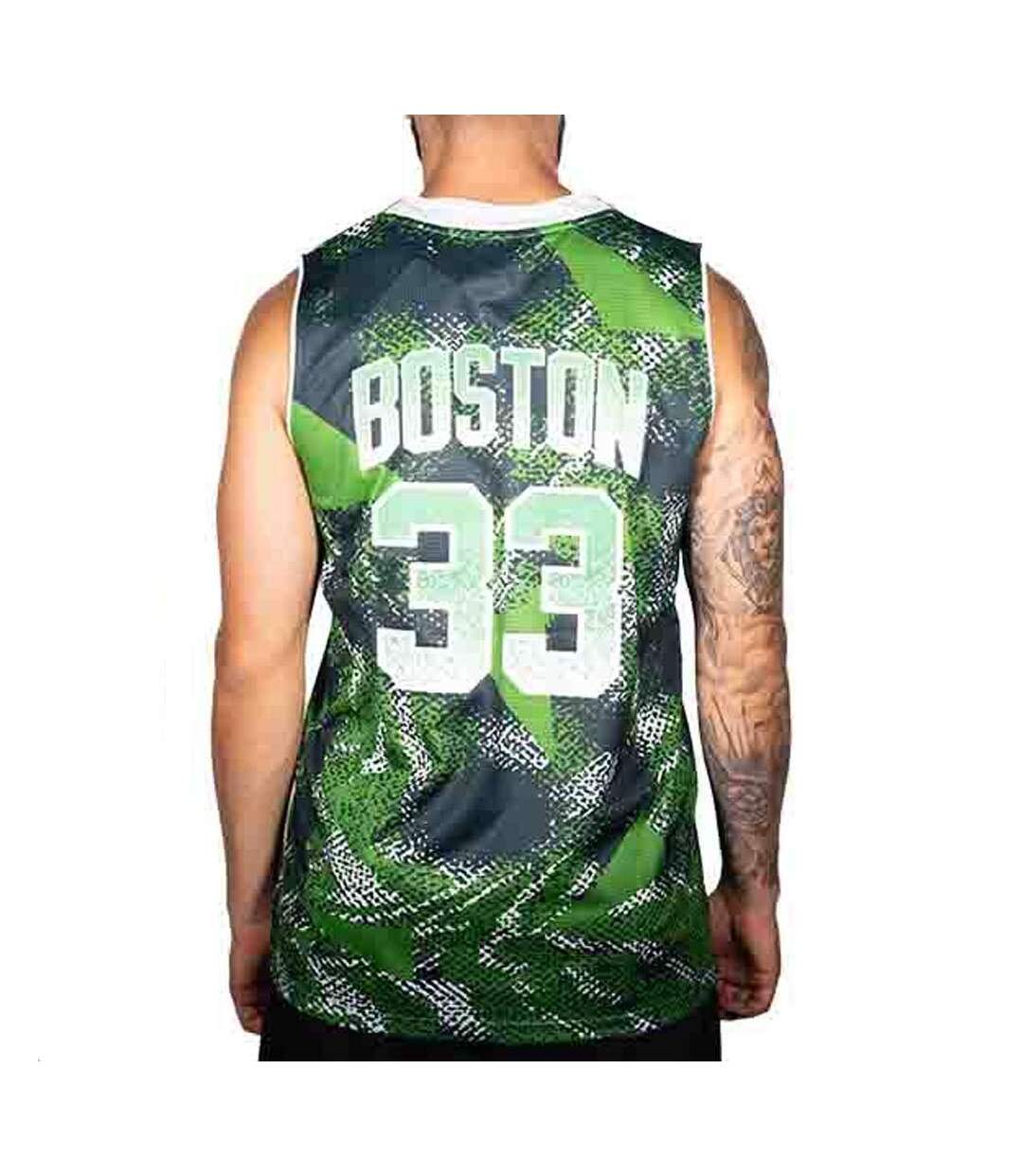 Boston maillot de basket vert/noir/blanc homme sport zone-2