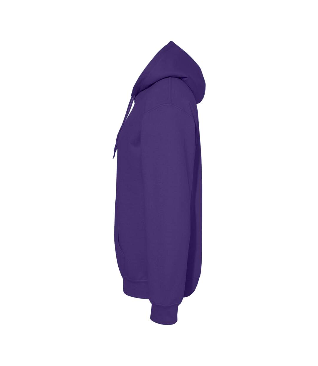 Sweat À Capuche Adulte Violet Foncé Gildan-3