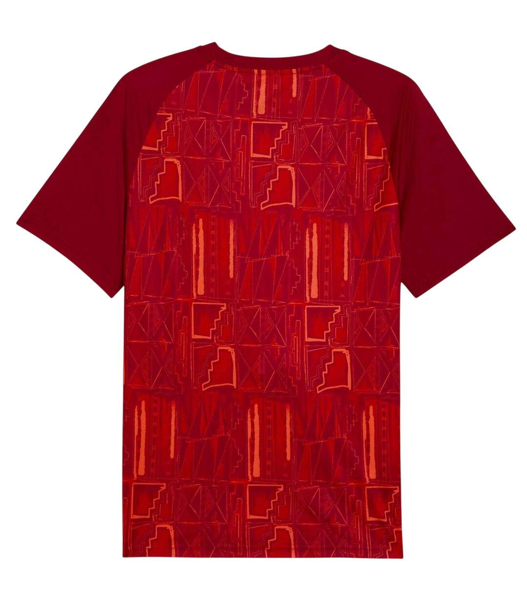 Mens World Cup 2026 Ghana Crew Neck Short-sleeved Football Shirt Red Green Puma-4