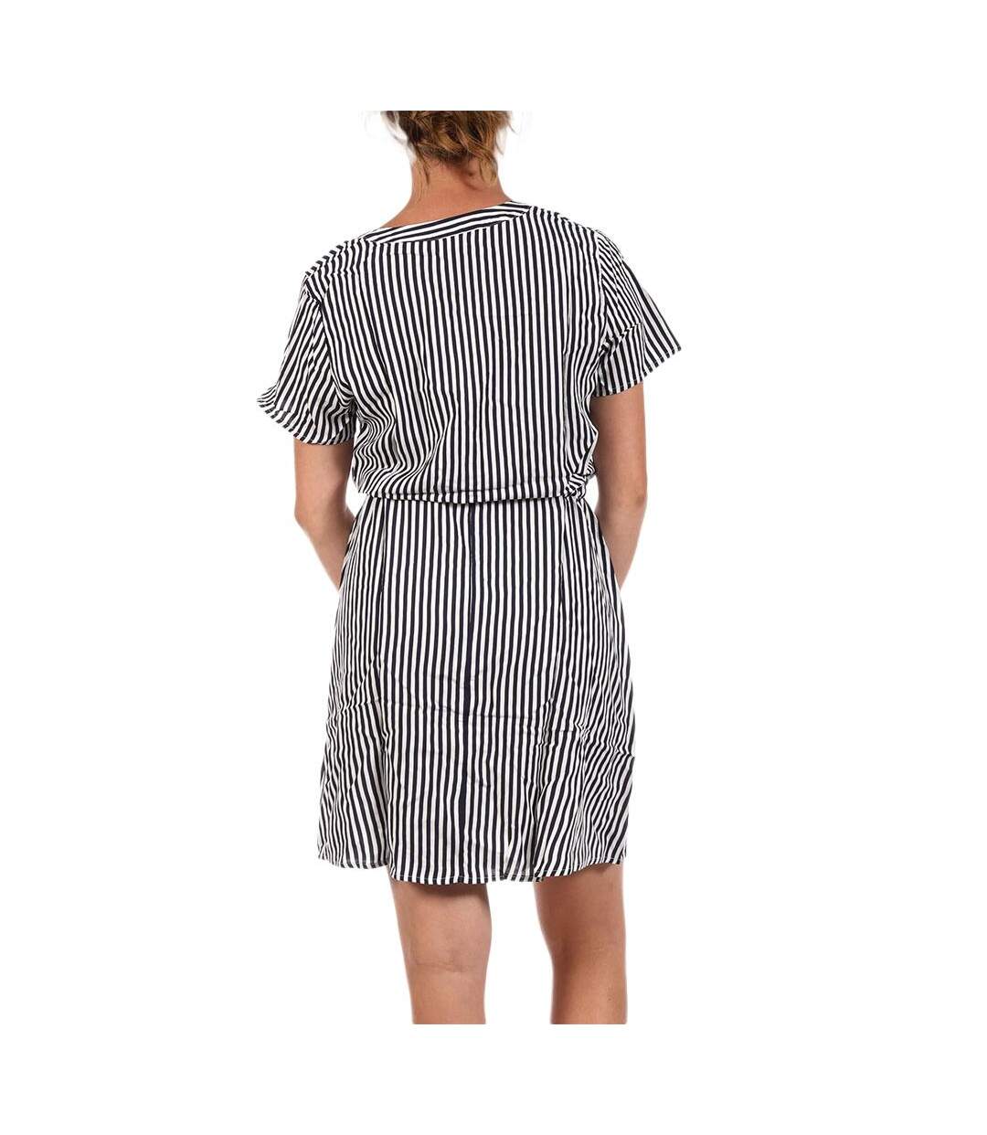 Robe rayure marine/blanc femme jdy life-2
