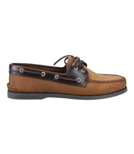 Chaussures Bateau Authentic Homme Marron Combo Sperry