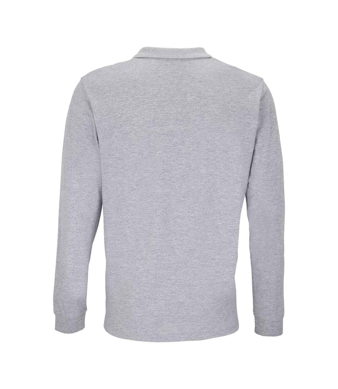 Polo Planet Adulte Gris Chiné SOLS-2