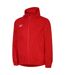 Mens Total Training Waterproof Jacket Vermillion Black Umbro-1
