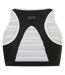 Womens/ladies Stripe Crop Top Black Zoggs-3