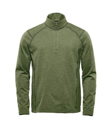 Sweat Treeline Performance Homme Vert De Gris Chiné Stormtech