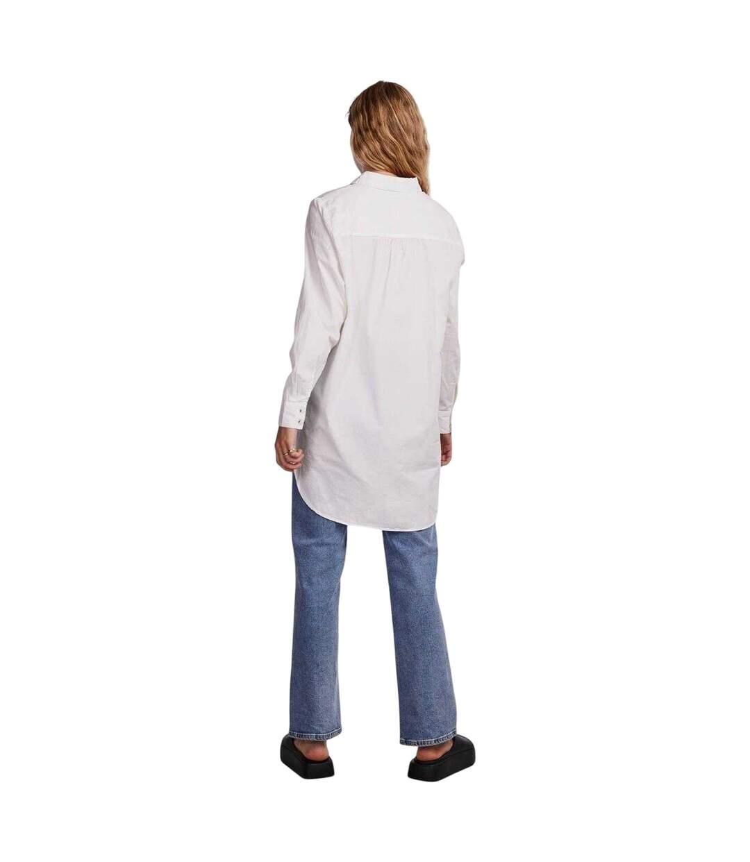 Chemise Femme Blanc Pieces-3