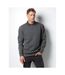 Klassic Sweat-shirt Homme Gris Foncé Marne Kustom Kit-4
