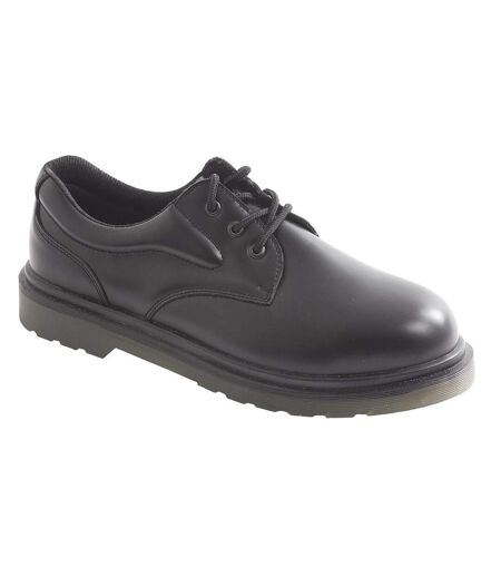 Portwest Mens Steelite Leather Air Cushioned Safety Shoes (Black) - UTPW338