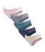 OZABI Lot 5 Culottes Femme Coton Mini Dentelle Nœud Satin-1