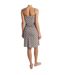 Women's Summer Nightgown with Thin Straps in Cotton KL45300-3